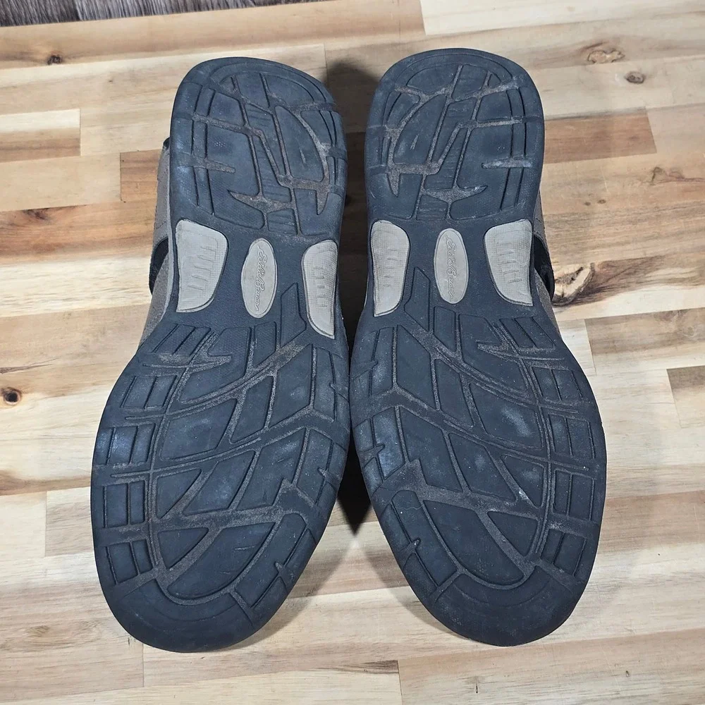 Eddie Bauer Men's Flow Hiking Sport Water Sandals‎ 11 Gray Bungee Hiking Outdoor